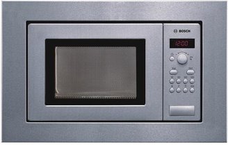 Bosch HMT75M651B Compact Built-in Microwave Oven - Brushed Steel