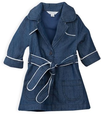 Pumpkin Patch Girls piped trench coat