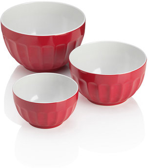 Marks and Spencer 3 Melamine Scallop Mixing Bowls