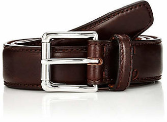 Barneys New York Men's Leather Belt - Brown