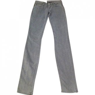 Helmut Lang Grey Cotton/elasthane Jeans