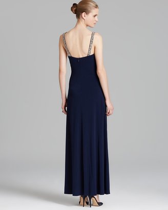 Boutique Y Front Draped Jersey Gown