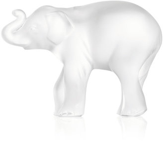Lalique Elephant Figurine, Trunk Up