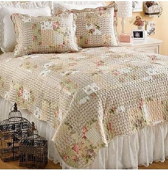 Vintage Home Vintage Collection Quilt Set- Full/Queen- Rosemary