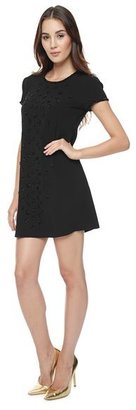 Juicy Couture Embellished Crepe Dress