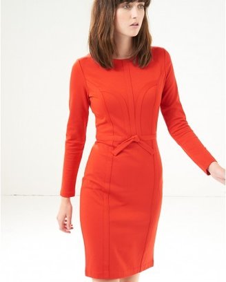 Hoss Intropia Red Structured Jersey Dress
