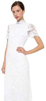 Collette Dinnigan V Back Gown with Train