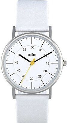 Braun Women's BN0011WHWHL Classic Analog Display Quartz White Watch