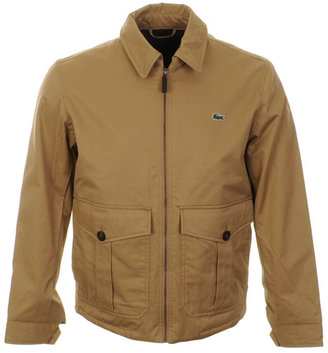 Lacoste Collared Jacket Light Brown