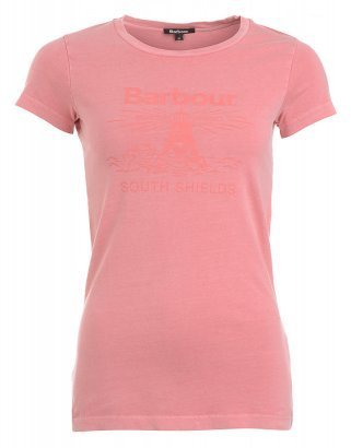 Barbour T-Shirt, Pink Beacon Graphic Tee