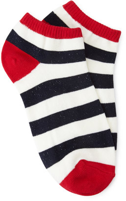 Forever 21 Striped Ankle Socks