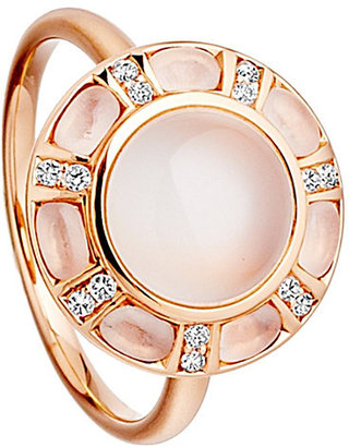 Astley Clarke Ruthie 18ct rose gold moonstone ring