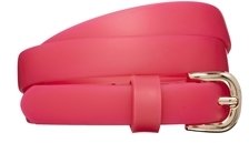 ASOS Skinny Matte Finish Belt - Pink