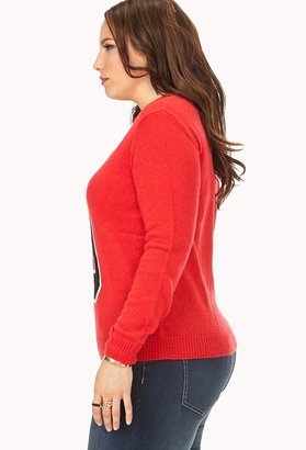Forever 21 Throwback Wool-Blend Sweater