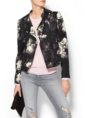 Piperlime Collection Floral Moto Jacket