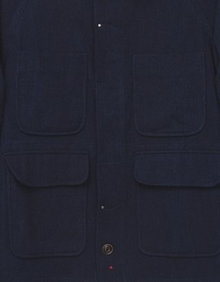 Apolis Indigo Wool Chore Jacket