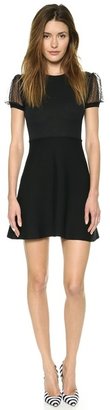 RED Valentino A Line Sweater Dress