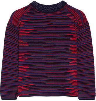 M Missoni Space-dyed cotton-blend sweater