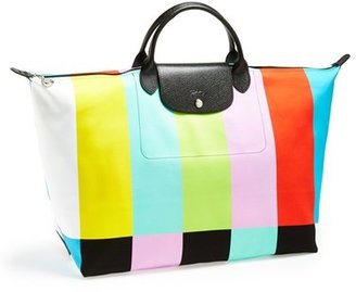 Longchamp 'Jeremy Scott - Color Bar' Travel Bag