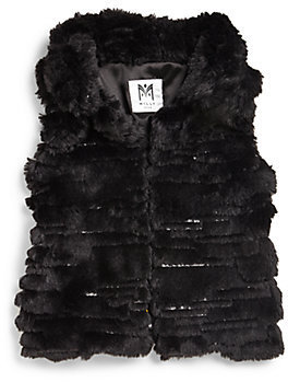 Milly Minis Toddler's & Little Girl's Faux Fur Vest