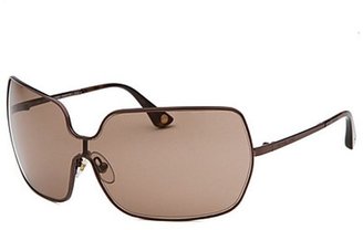 Michael Kors Women's Shield Bronze-Tone Sunglasses
