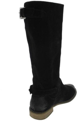 Kelsi Dagger NEW Tassie Black Suede Riding Boots Shoes 6.5 Medium (B,M) BHFO