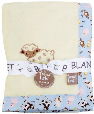 Trend Lab Baby Barnyard Receiving Blanket