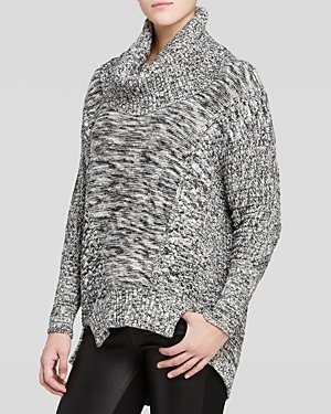 Adrianna Papell Marled Cowl Neck Sweater