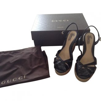 Gucci Wedge Sandals