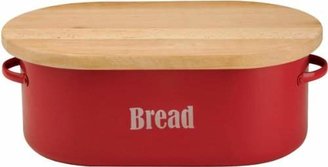 Typhoon Vintage Kitchen Bread Bin, Red