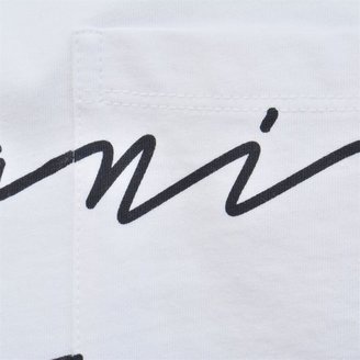 Armani Jeans Scroll Logo Pocket T Shirt