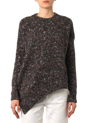 Stella McCartney Asymmetric wool-blend sweater