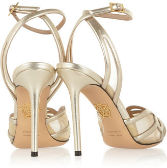 Charlotte Olympia Sugar High leather sandals