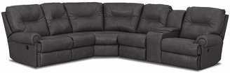 Asstd National Brand Brinkley 5-pc. Leather Power-Reclining Motion Sectional