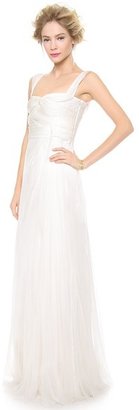 Alberta Ferretti Collection Sleeveless Gown