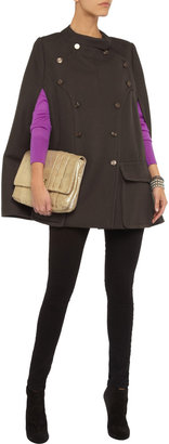 Anya Hindmarch Gracie metallic washed-leather shoulder bag