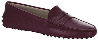 Tod's Gommino Textured Leather Driving Shoe
