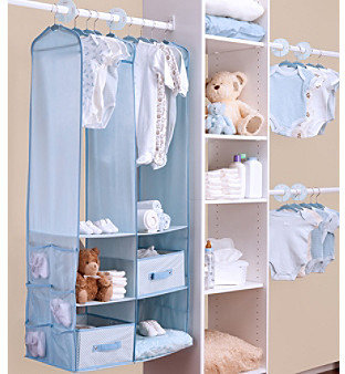 Delta Blue 24-pc. Nursery Storage Set