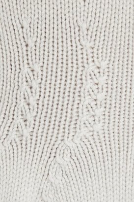 Nina Ricci Chunky-knit wool sweater