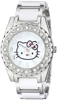 Hello Kitty Girl's HK2183 Analog Display Quartz Silver Watch