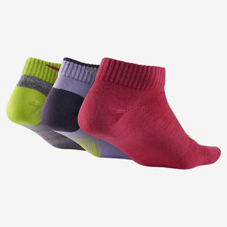 Nike Graphic Lightweight Cotton Low-Cut Kids' Socks (3 Pair)