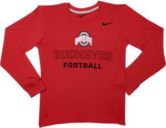 Nike Kids' Long-Sleeve Ohio State Buckeyes Legend Conference Dri-FIT T-Shirt