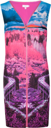 Ted Baker RHOMA Road to nowhere print dress