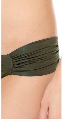 Vitamin A Antibes Ruched Hipster Bikini Bottoms