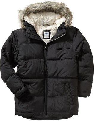 Old Navy Boys Sherpa-Lined Frost Free Jackets