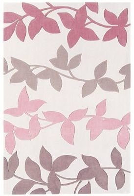 Debenhams Pink 'Harlequin Vine' rug