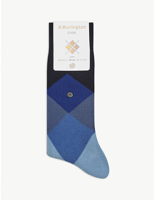 Burlington Clyde cotton-blend socks