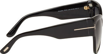 Tom Ford Black Cateye Anoushka Sunglasses