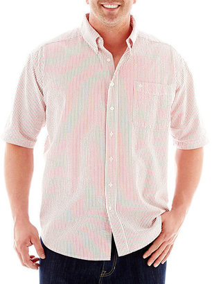 Dockers Short-Sleeve Seersucker Shirt-Big & Tall