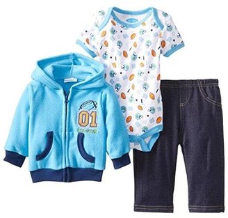 Bon Bebe All Star Hooded Jacket Set (Baby)-Multicolor-0-3 Months